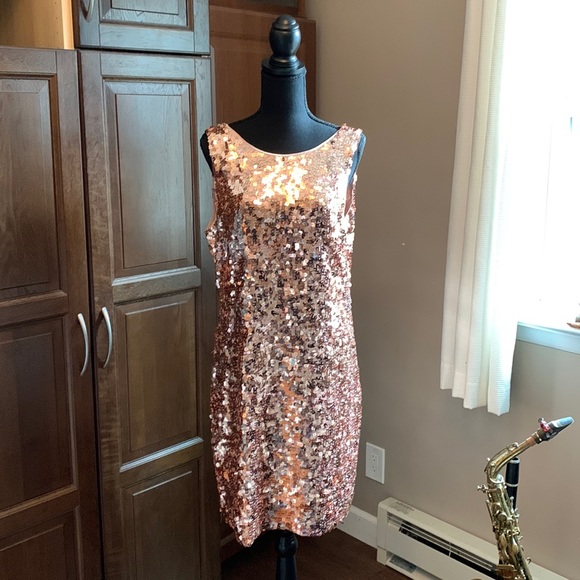 SOLD Kate Spade NWT sequin bow back dress - Picture 1 of 5